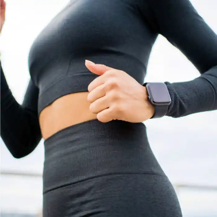 Use the FitiWatch app to track progress