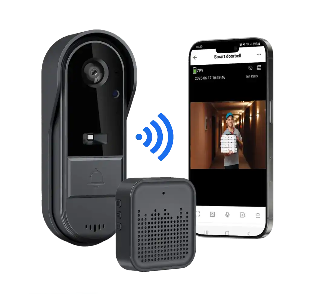 Qinux Vireon smart video doorbell