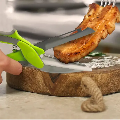 Kitchen Super Scissors cutting food