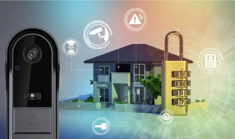 Qinux Vireon app showing motion sensor doorbell alerts
