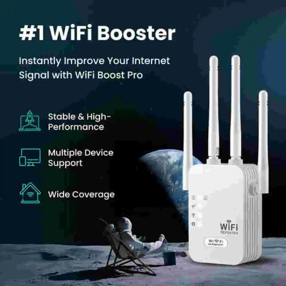 WiFiBoostPro WiFi booster device